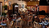 Main Street Bistro Piano BarCaet inside