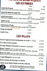 Le Riva menu