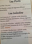 Chez Aristide menu