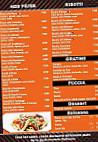 Salento Pasta menu