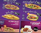 Aux 3 Freres Kebab menu