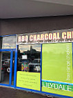 Charcoal Chicken outside
