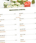 Asinasa menu