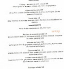 Le Kaiku menu