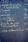 La Gargote des Halles menu