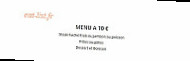 Les Cap-Horniers menu