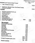 Emerald Lakes Golf Club menu