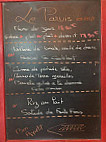 Le Soleil menu