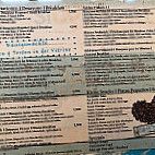 Café Europa menu