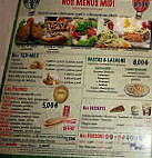 Presto Pizza menu