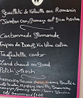 Le Relais des 3 Communes menu