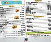 Bod's Lanches menu