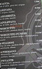 Margherita 1889 menu