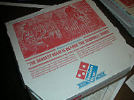 Domino's Pizza menu