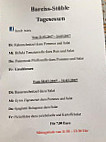 Bareiß-stüble menu