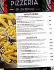 Pizzeria Da Antonio menu