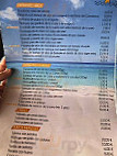 Oceano Playa menu