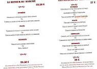 Les Nymphéas menu