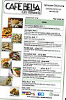 Cafe Bella menu