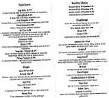 Zen Asian menu