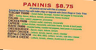 Falls Pizza Grinders menu