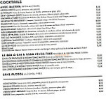 Café Du Marché menu