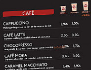 Alto Café menu