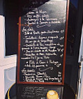 Le Cabanon menu