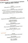 Mercadante menu