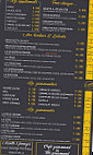 L'atelier Gourmand menu