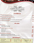 Marocain OrlÉans menu