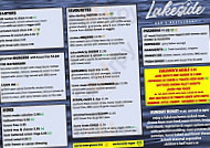 Lakeside, Spring Lake menu