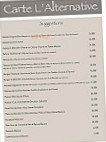 L'alternative menu