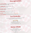 Le Soleil D'or menu