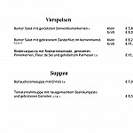 Die Reblaus menu