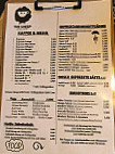 The Sheep Bistro Coffee menu