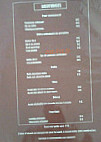 Creperie Sarrasine menu