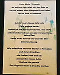 Diogenes Palace menu