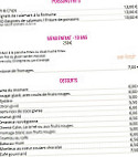 La Guinguette De Rochecorbon menu