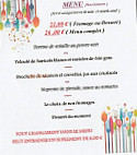 Le Bistrot De Louise menu