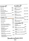 Le Relais De La Poste menu