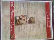 Roma's Pizza menu