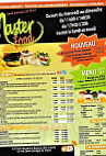 Master Food menu