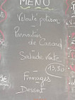 Auberge Du P'tit menu