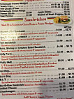 Buddy's Place menu