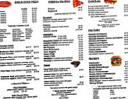 Frank's Pizza And Subs menu