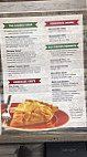 Pines Cafe menu