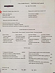 L'esprit Des Saveurs menu