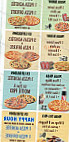 Royale Pizza menu