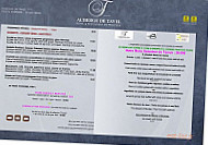 Auberge De Tavel menu